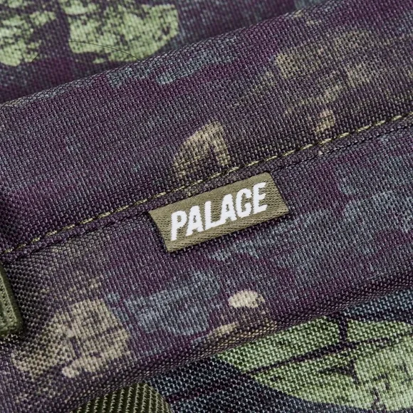PALACE CORDURA TRI-BACKPACK Camo Forest DPM Graphic Print Tri-Ferg Patch Logo